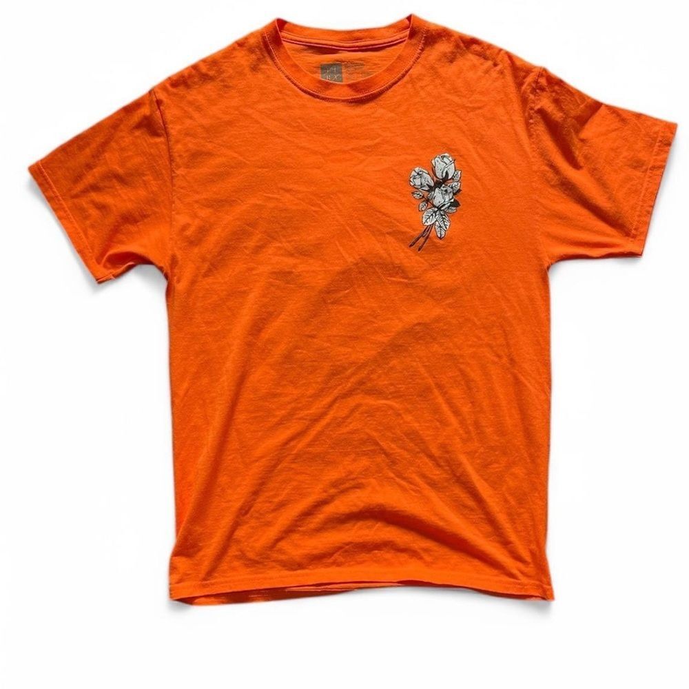 Lira Roses Outtatime T-Shirt  Individually Expressed, Orange, Size M